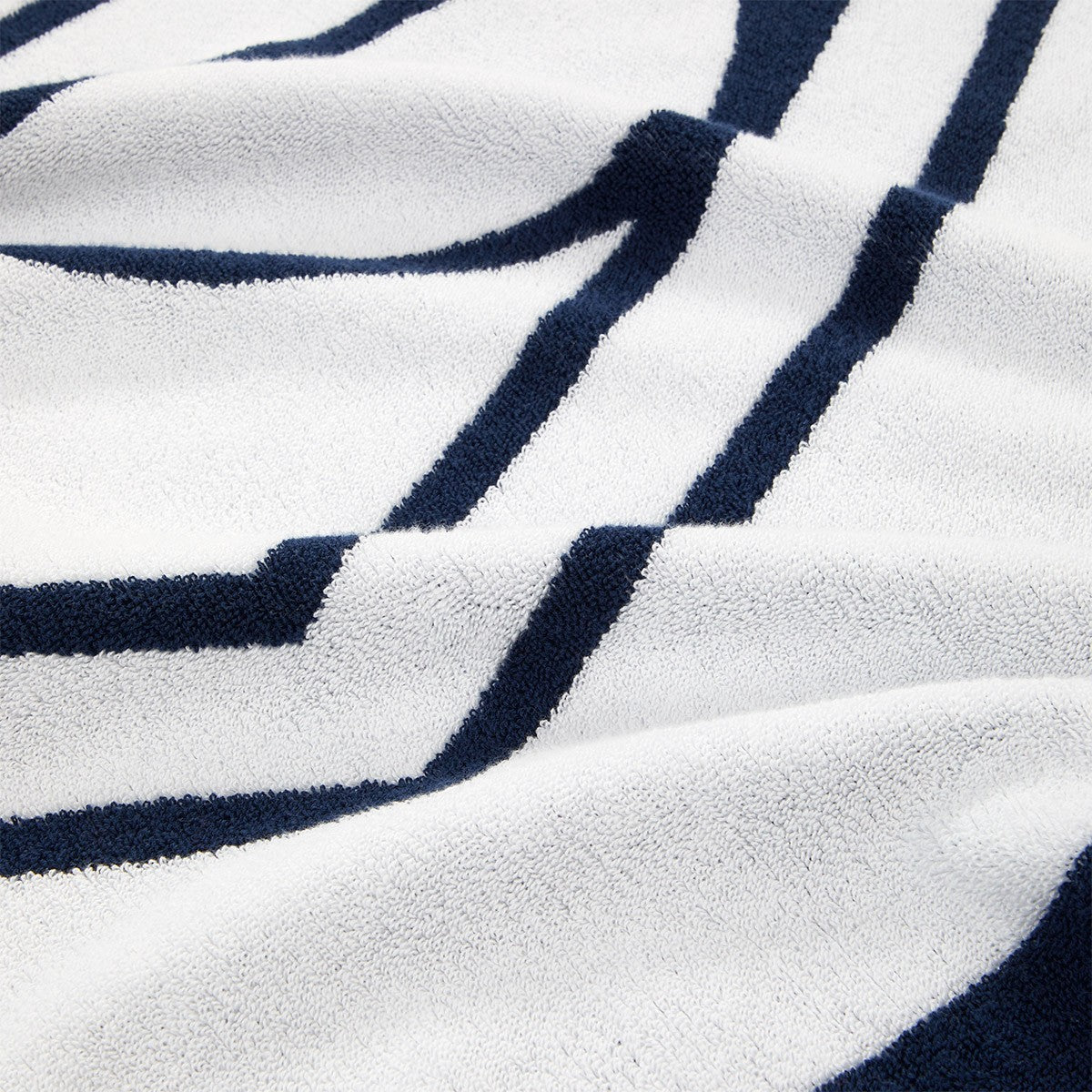 Ralph Lauren Blair Beach Towel 100x170cm | Navy/White