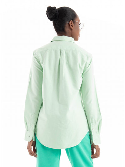 Ralph Lauren Oxford Shirt Relaxed Fit | Lime Drop