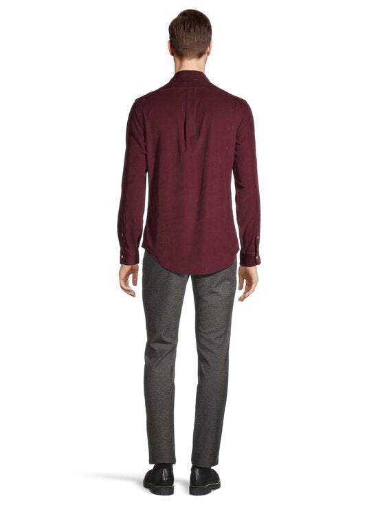 Ralph Lauren Corduroy Slim Fit Shirt | Harvard Wine