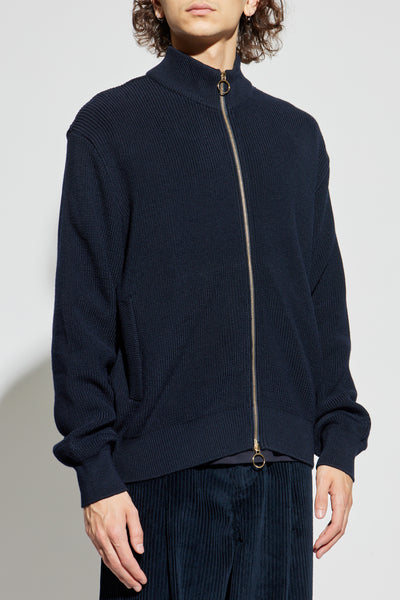Paul & Shark Tech Wool Cardigan | Navy
