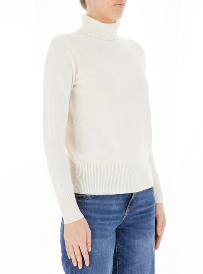 PennyBlack Appia Knitted Turtleneck Sweater | Ivory