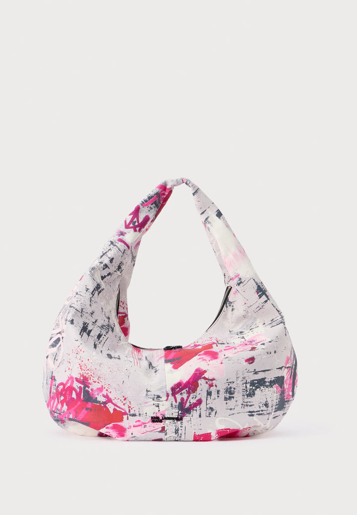 Karl Lagerfeld Small Hobo Printed Bag | Painters Print