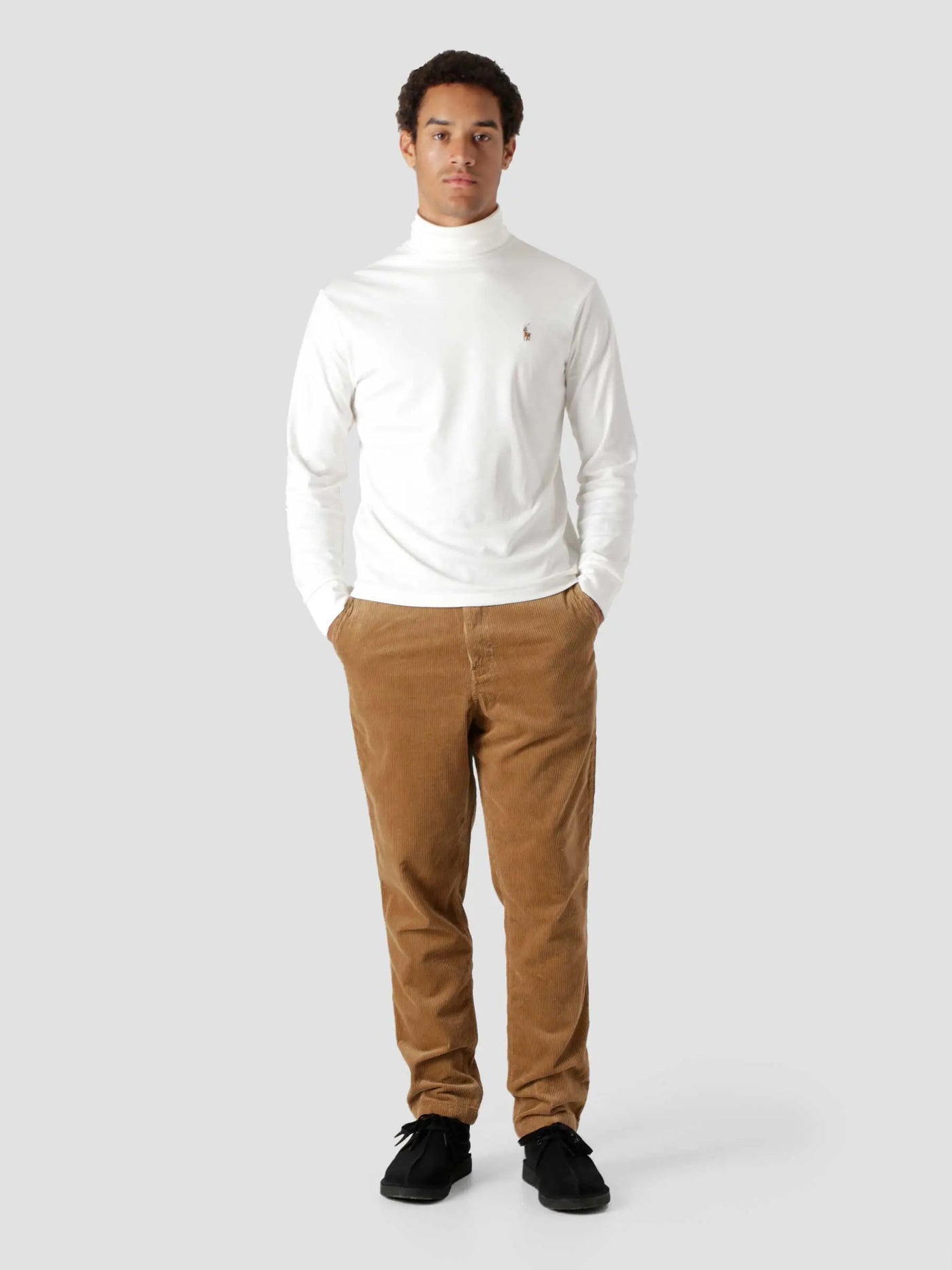 Ralph Lauren Soft Cotton Interlock Roll Neck | Nevis