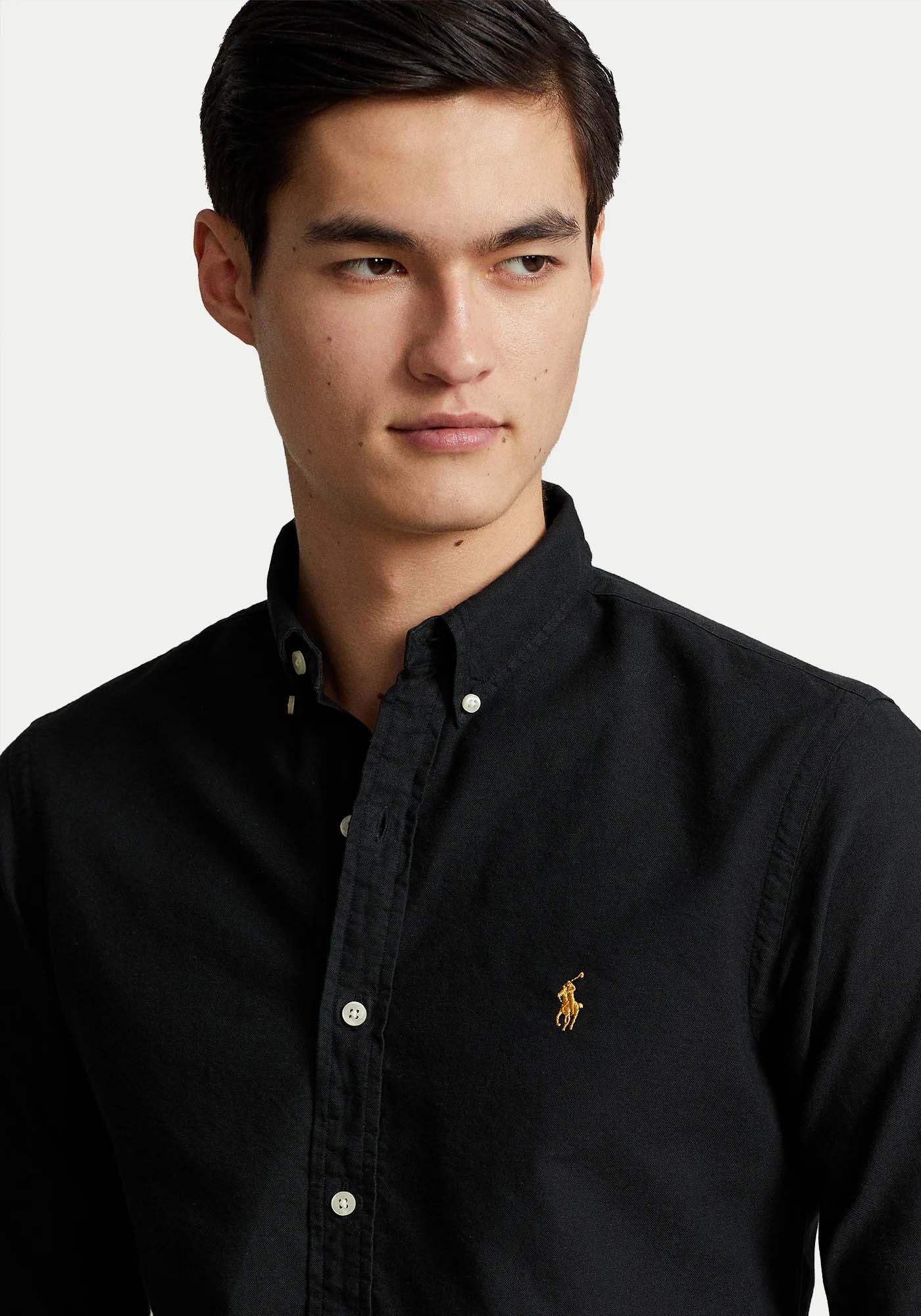 Ralph Lauren Oxford Slim Fit Shirt | Black