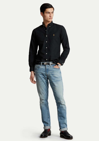 Ralph Lauren Oxford Slim Fit Shirt | Black