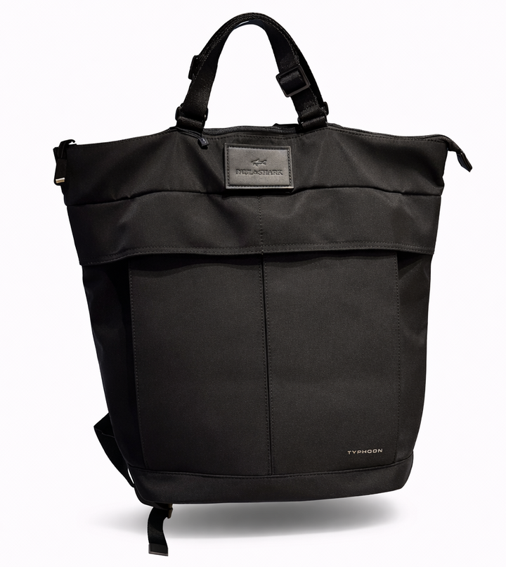 Paul & Shark Water Repellent Typhoon 2-Way Backpack/totebag | Black