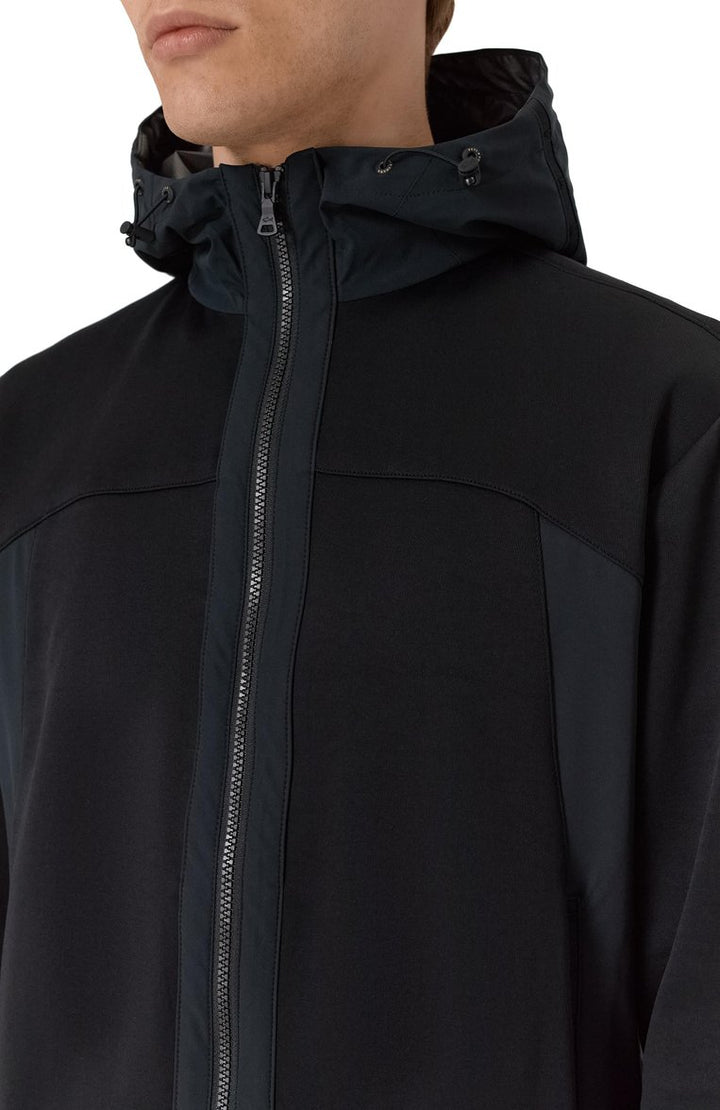 Paul & Shark Typhoon Re4x4 Supersoft Fleece Cardigan | Black