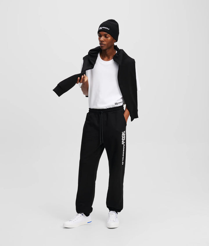 Karl Lagerfeld Slim Fit Men's Sweatpants | Black