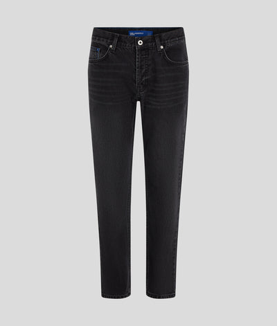 Karl Lagerfeld Tapered Jeans | Washed Dark Grey