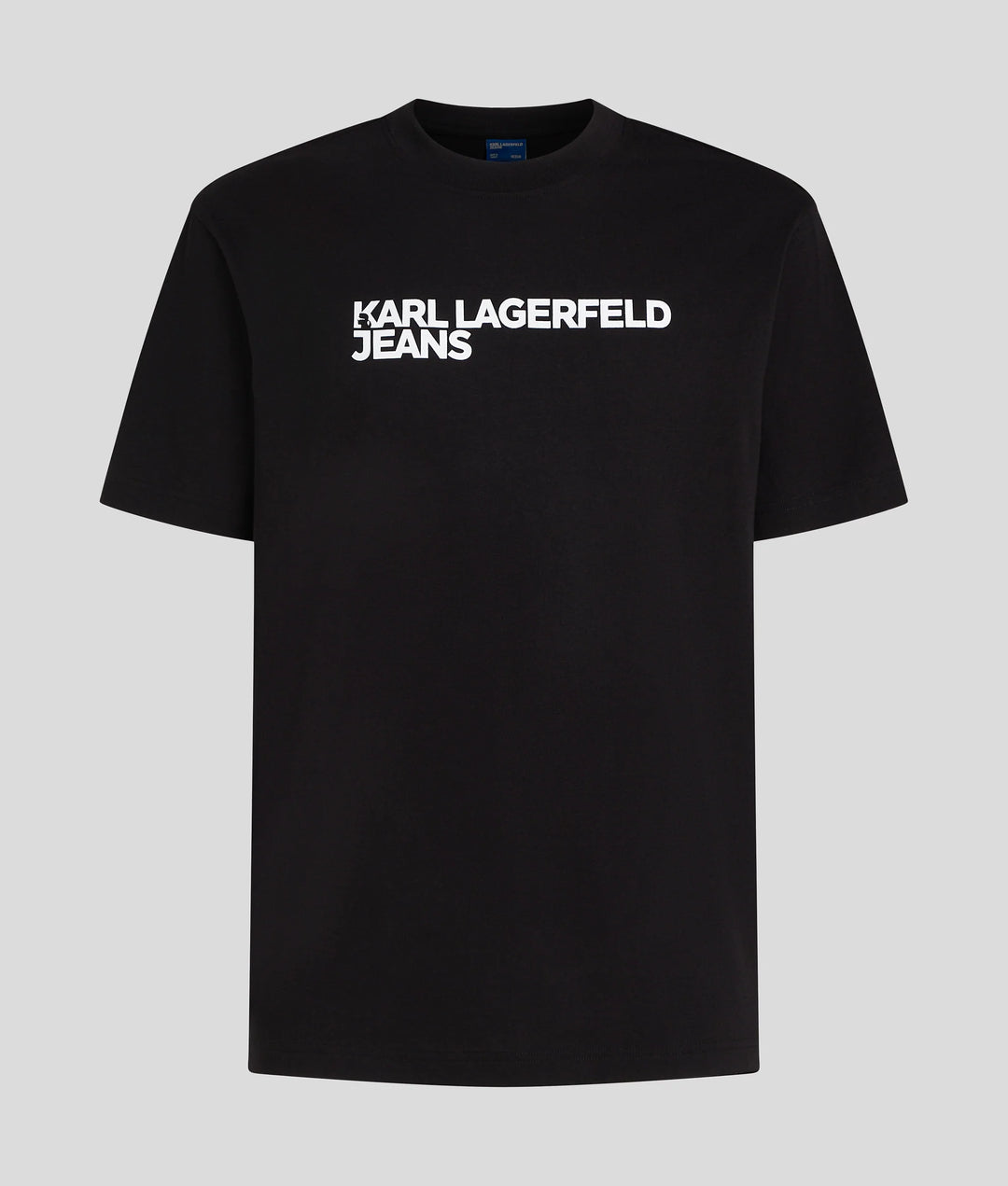 Karl Lagerfeld Regular Logo Men's T-shirt | Black