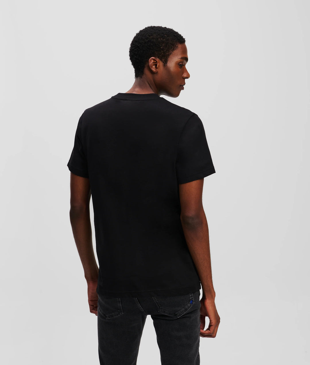 Karl Lagerfeld Slim Fit Men's T-shirt | Black