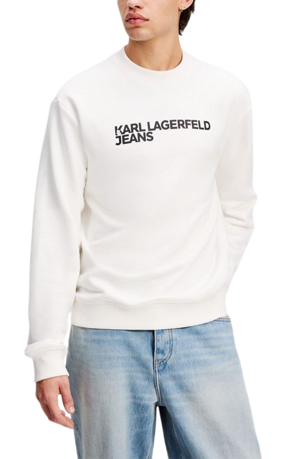 Karl Lagerfeld Logo Sweatshirt | White