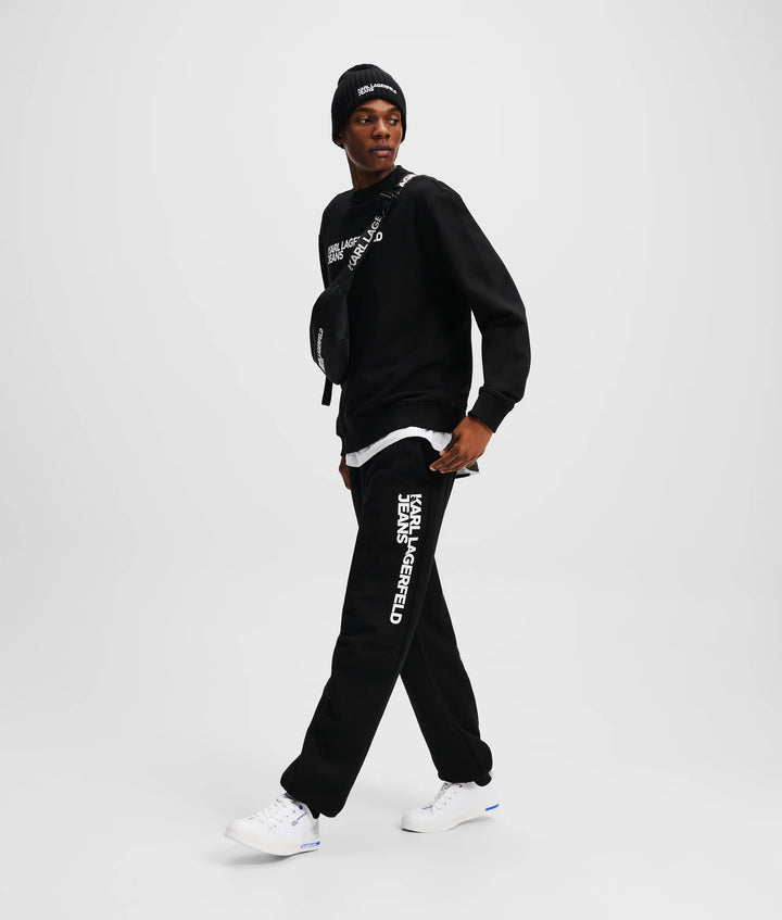 Karl Lagerfeld Logo Regular Sweatshirt | Black