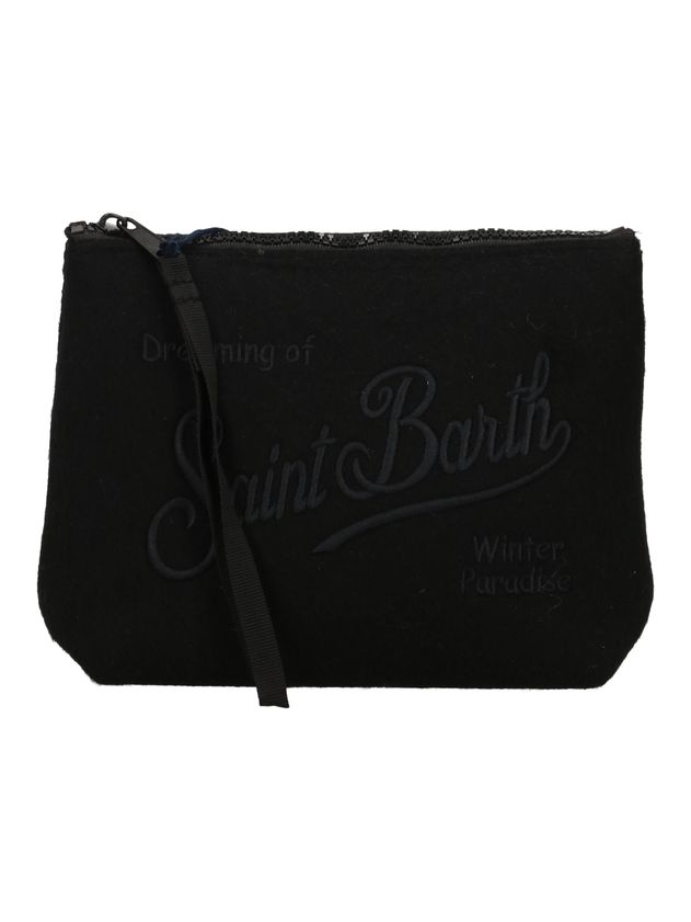 MC2 Saint Barth Pouch Aline Felt | Black