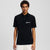 Karl Lagerfeld Logo Polo Shirt | Black