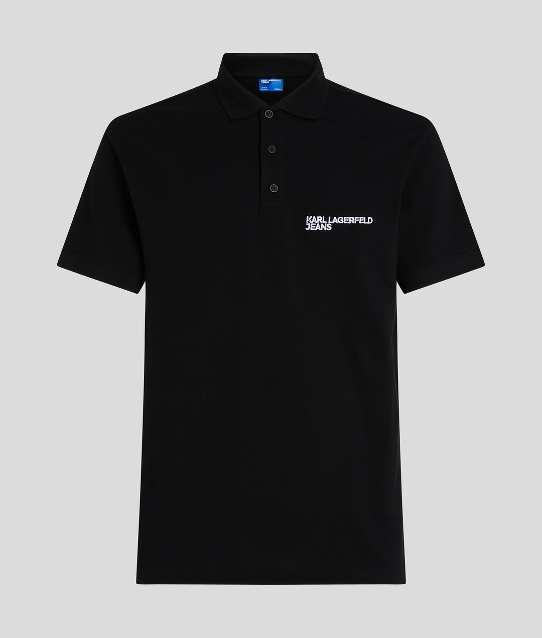 Karl Lagerfeld Logo Men's Polo | Black
