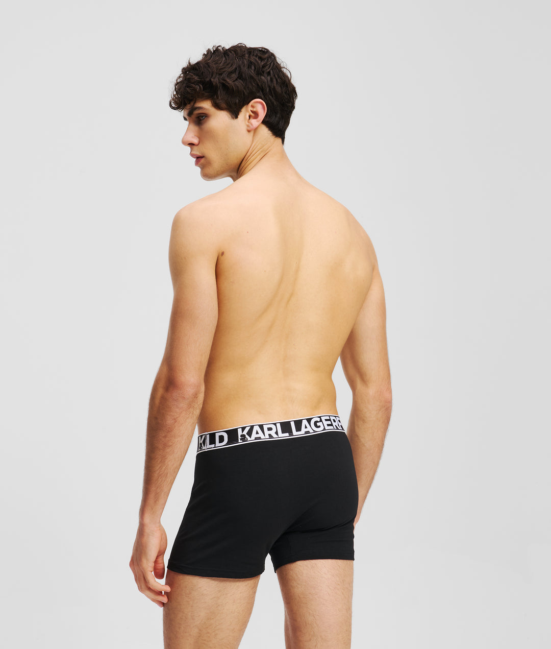 Karl Lagerfeld Bold Logo Trunk 3 Pieces | Black