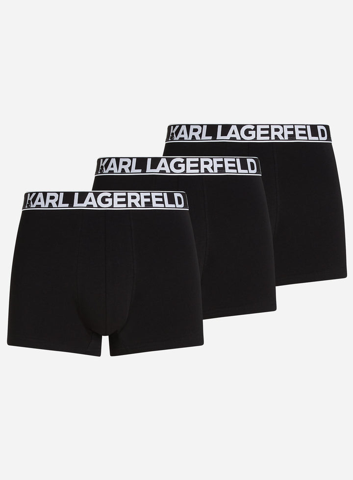 Karl Lagerfeld Bold Logo Trunk 3 Pieces | Black