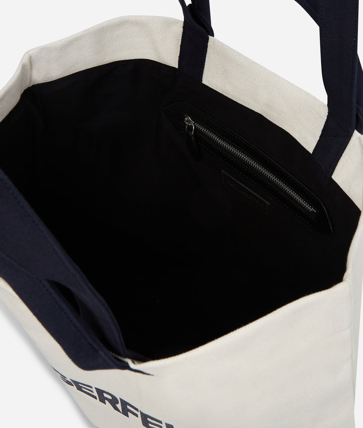 Karl Lagerfeld Essential Logo Shopper Bag | Cannoli Cream