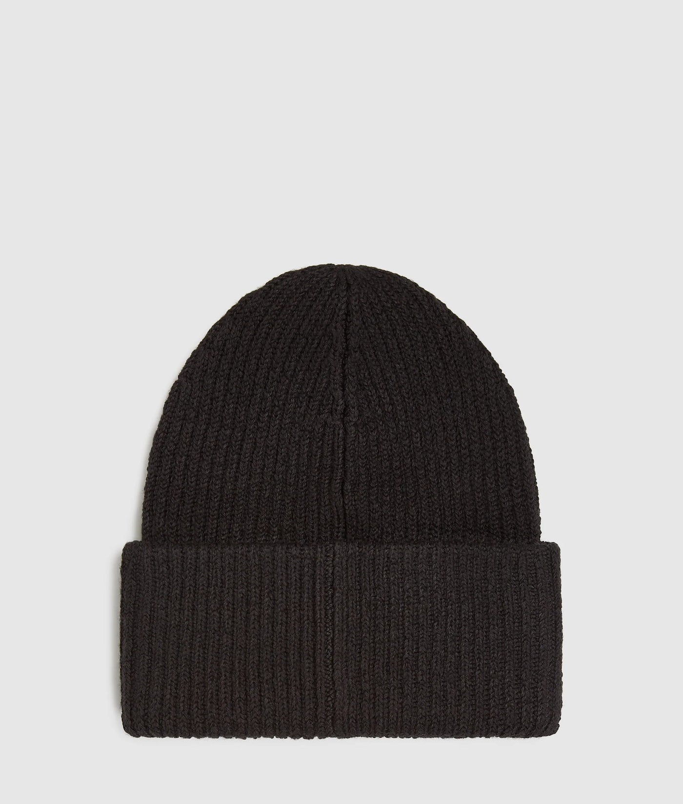 Karl Lagerfeld Unisex Logo Patch Long Beanie | Black