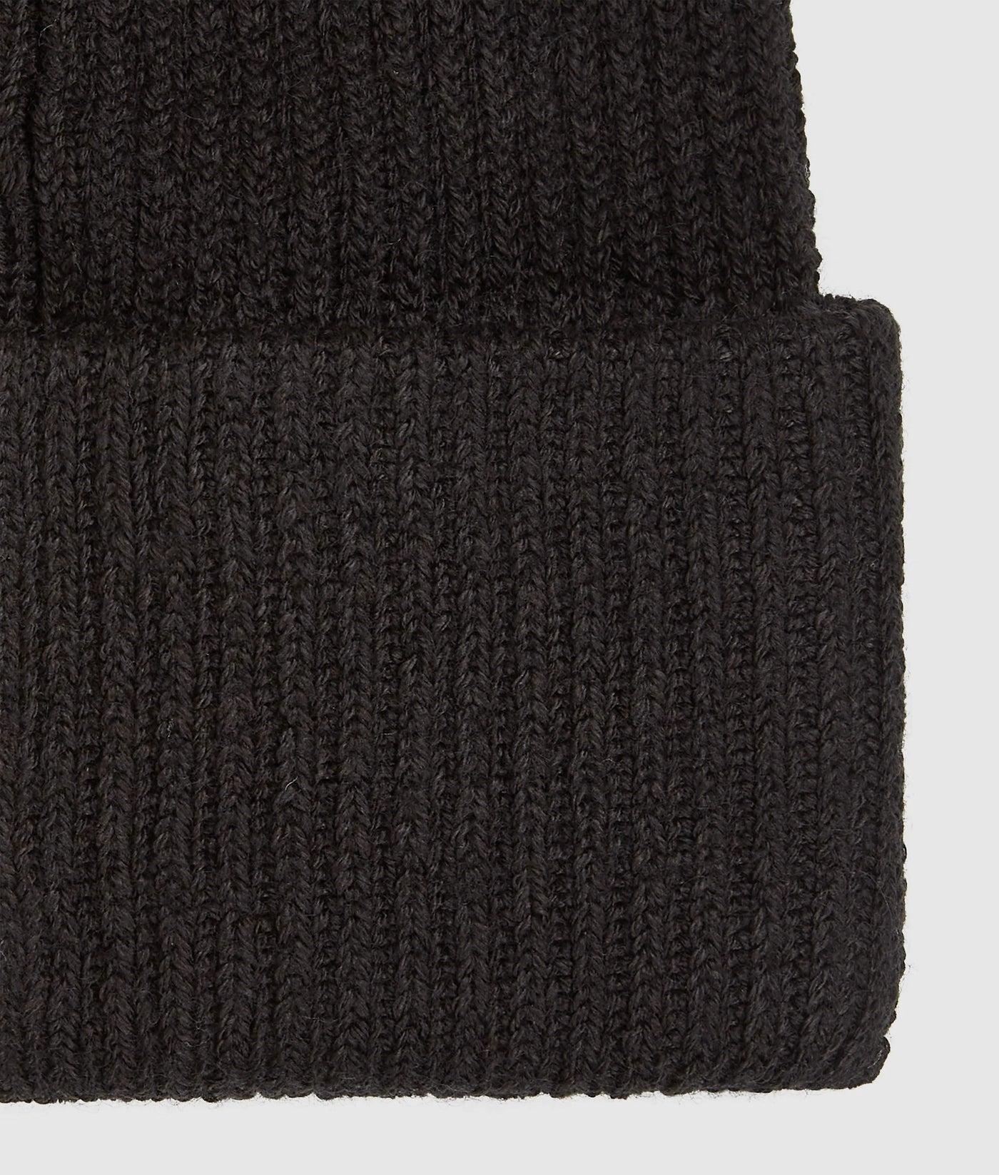 Karl Lagerfeld Unisex Logo Patch Long Beanie | Black