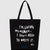Karl Lagerfeld Box Logo Quote Shopper Bag | Black