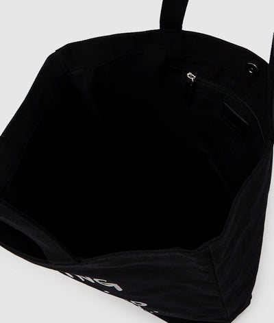 Karl Lagerfeld Box Logo Quote Shopper Bag | Black
