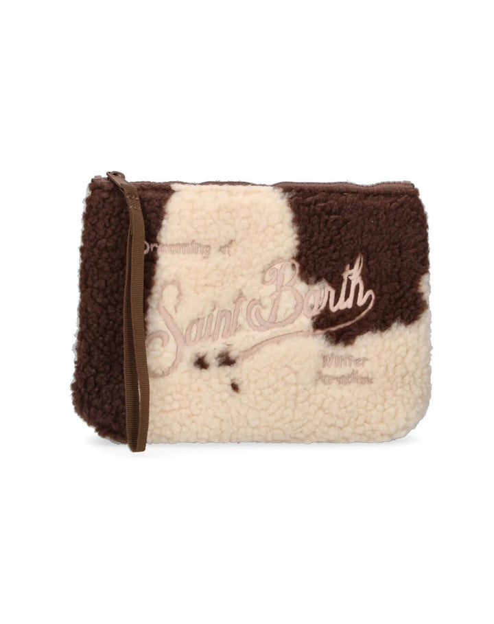 MC2 Saint Barth Pouch Teddy Cow | Cow Skin