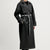 Karl Lagerfeld Faux Leather Trench Coat | Black