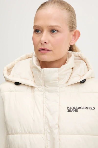 Karl Lagerfeld Belted Puffer Vest | Pristine