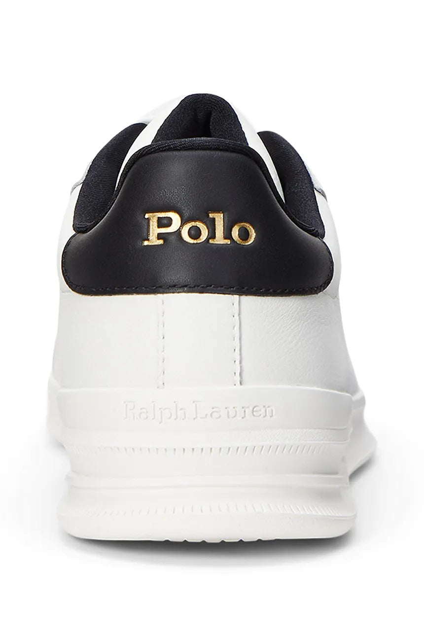 Ralph Lauren Women's Low Top Sneakers | White/Black