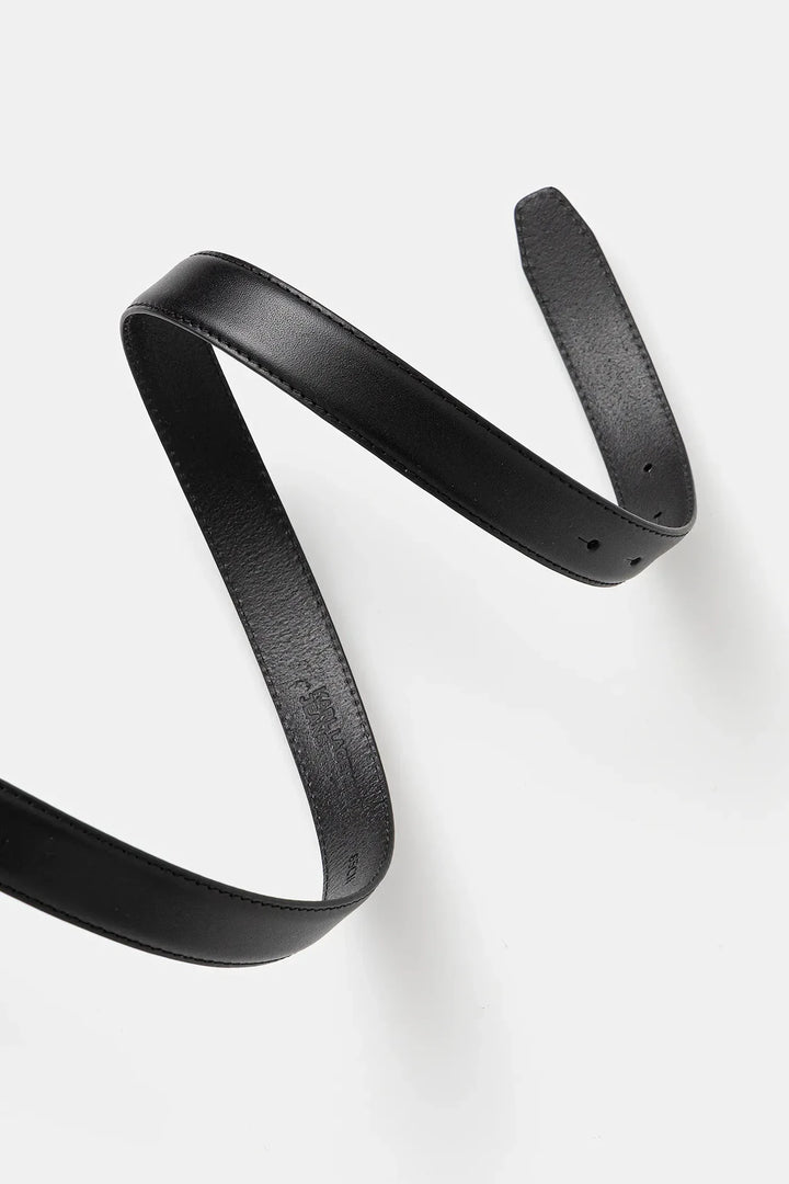 Karl Lagerfeld Logo Women's Belt | Black