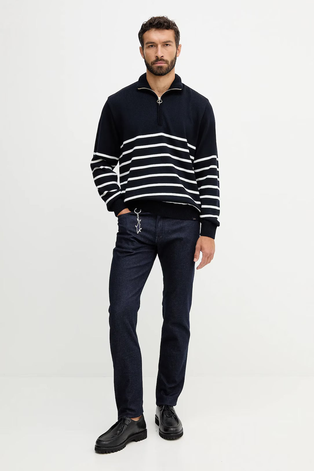 Paul & Shark Power 3.65 Giza Cotton Denim | Navy
