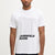 Karl Lagerfeld Regular Barcode T-shirt | White