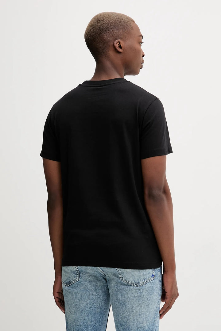 Karl Lagerfeld Men's Slim Reflective T-shirt | Black