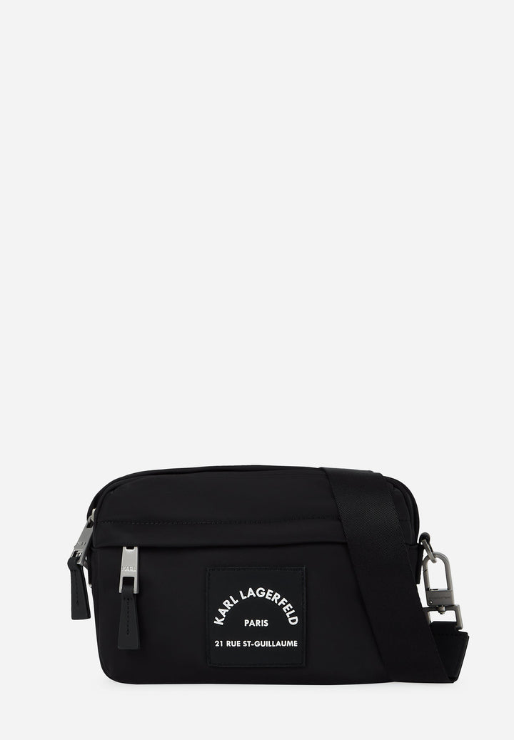 Karl Lagerfeld Nylon Crossbody Bag | Black