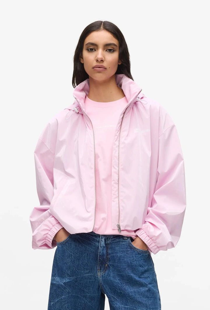 Karl Lagerfeld Shiny Hooded Women's Jacket | Fairytale