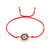 Never Needy Casual String Stretch Adjustable Bracelet | Red