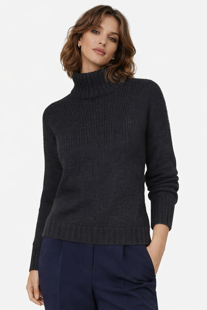 Anonyme Sweater Ring Neck | Black