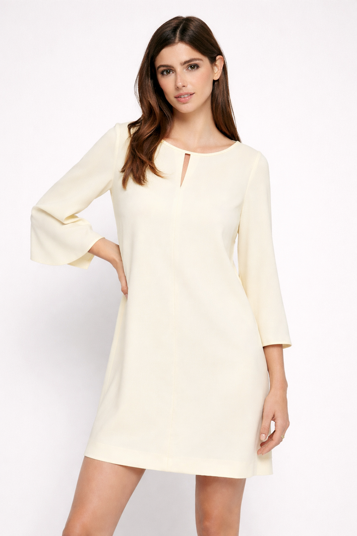 Penny Black Cady Dress | Ivory