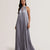 Ted Baker Grenya Pleated V-Neck Maxi Dress | Lilac