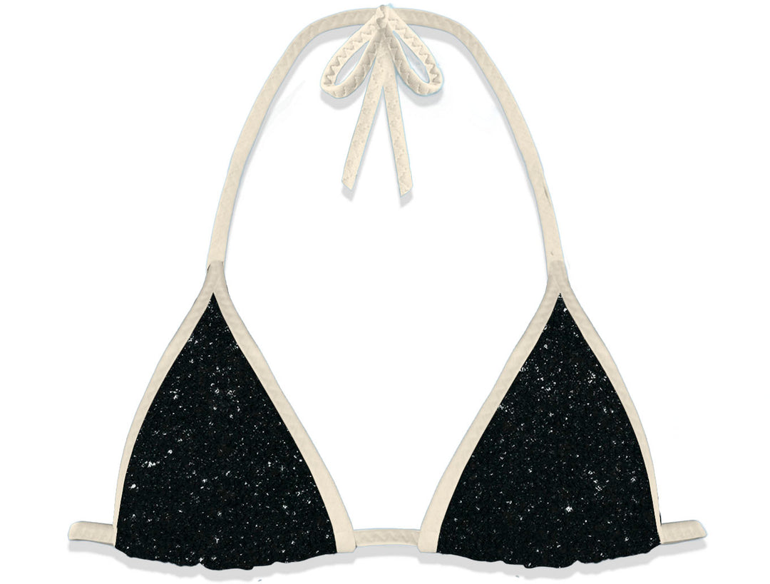 MC2 Saint Barth Bikini Triangle | Black