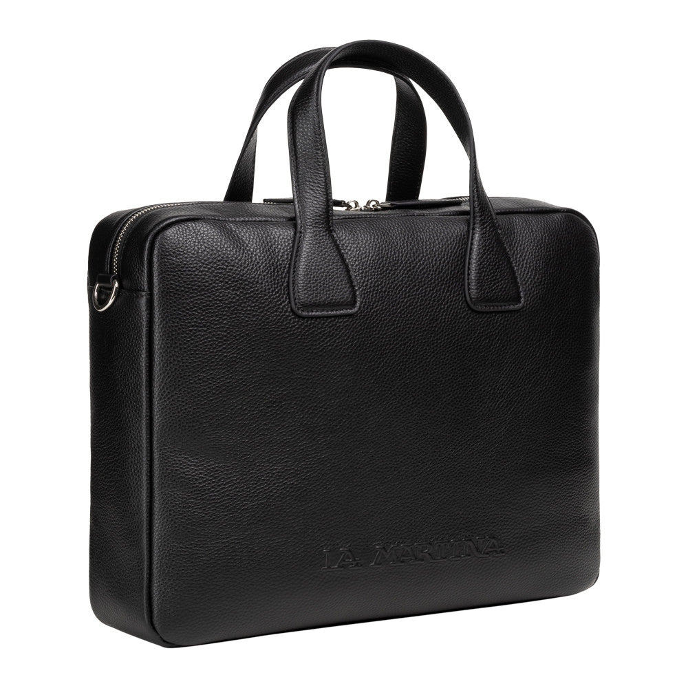 La Martina Briefcase Lorenzo Bag | Black