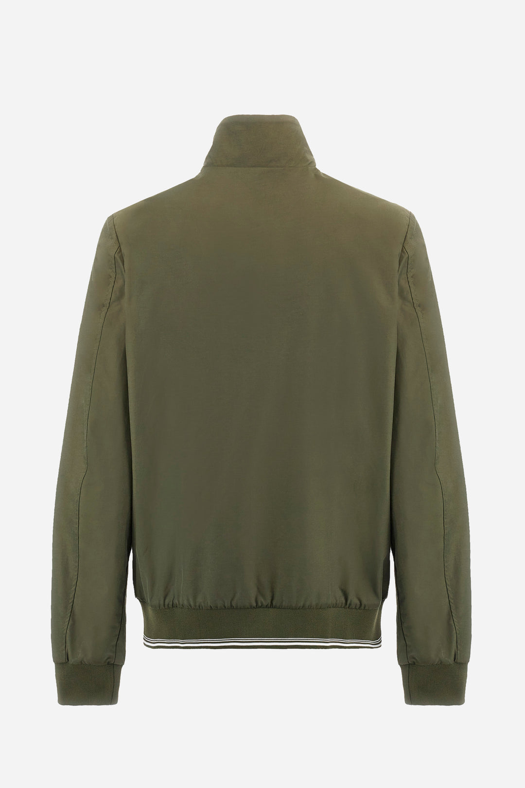 La Martina Regular-fit jacket in mixed cotton - Abraham | Olive