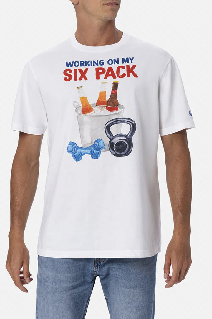 MC2 Saint Barth Classic Fit T-shirt Six Pack | White