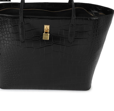 Ted Baker Londonn Padlock Tote Bag | Jet-Black