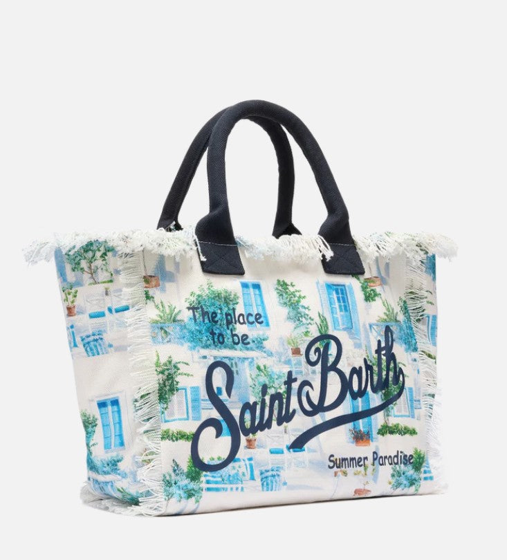MC2 Saint Barth Vanity Canvas Bag | Greek Windows