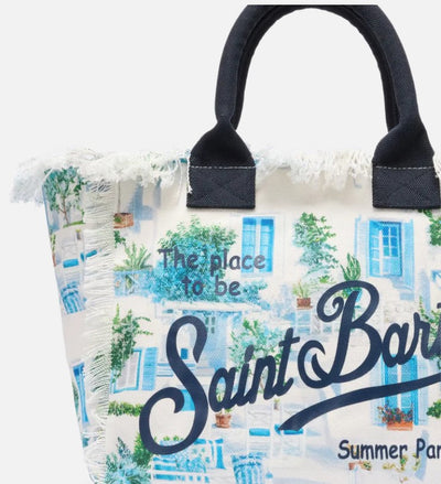 MC2 Saint Barth Vanity Canvas Bag | Greek Windows