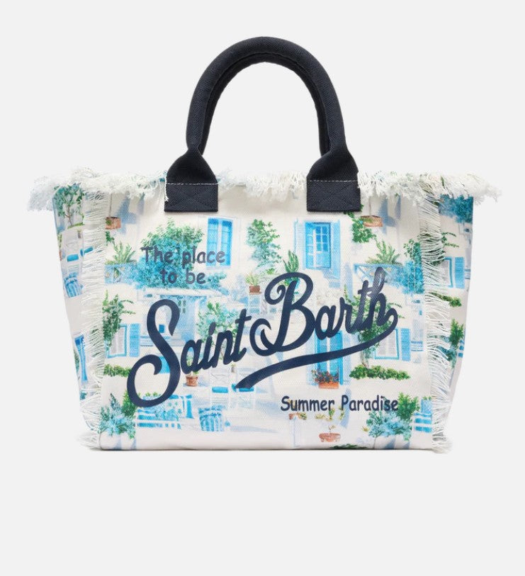 MC2 Saint Barth Vanity Canvas Bag | Greek Windows
