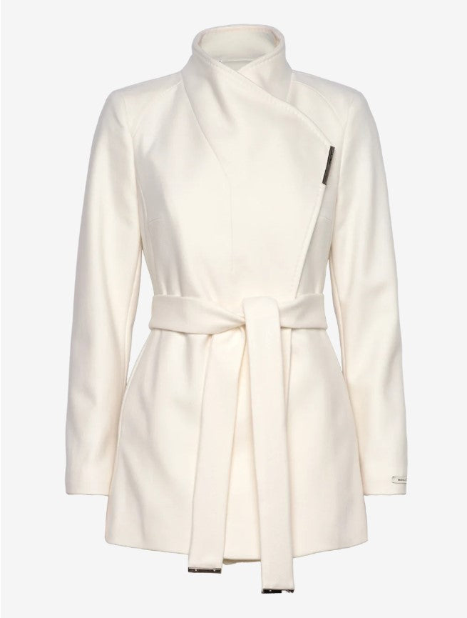 Ted Baker Rosess Wool Wrap Short Coat | Ivory